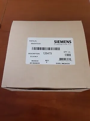 Buy Siemens S54329-F15-A1 SLSCW-F White Fire Alarm Strobe Ceiling Mount NEW IN BOX! • 80$