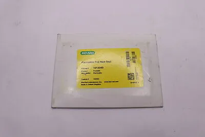 Buy BioRad Pierceable PCR Plate Heat Seal Foil Pierceable 1814040 • 74.07$