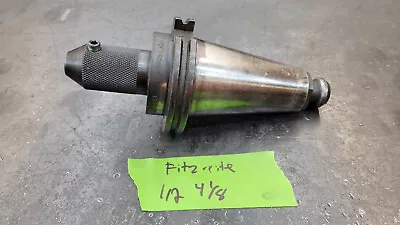 Buy Fitz-Rite CAT50 1/2  Endmill End Mill Tool Holder 4-1/8  Gage • 55$