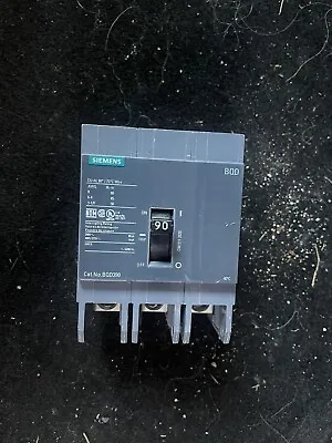 Buy BQD390 Siemens BQD 3 Pole 90 Amp Circuit Breaker • 119.99$