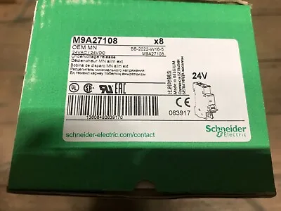 Buy Schneider Electric M9A27108 Circuit Breaker, Miniature, Multi9, 24VAC, 8ct. • 149.99$