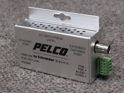 Buy Pelco Model EC-3001CLPOE-M Schneider Electric 100M/10M Ethernet Over Coaxial • 49.99$