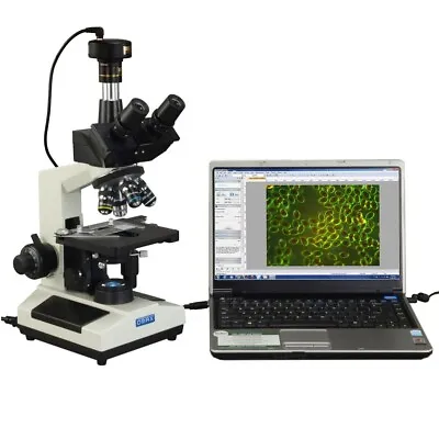 Buy 40X-2000X Compound Lab Darkfield Trinocular LED Microscope W 5MP Digital Camera • 908.99$