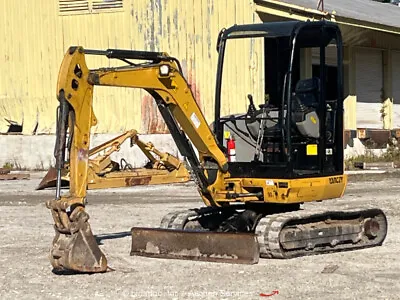 Buy 2018 Caterpillar 302.7 D CR Mini Excavator Rubber Tracks Backhoe Aux Hyd • 1$