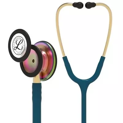 Buy 3M Littmann Classic III Monitoring Stethoscope, Caribbean Blue Rainbow Small • 75$