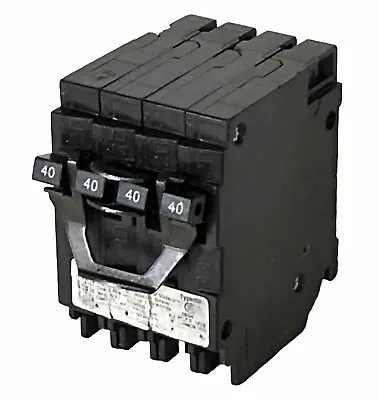 Buy 40 Amp QUADPLEX Type QT Quad Electrical Panel Circuit Breaker Q24040 • 19.99$