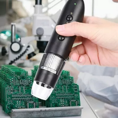 Buy USB Digital Microscope WIFI Microscope 1000X Electronic Soldering Microscope • 26.31$