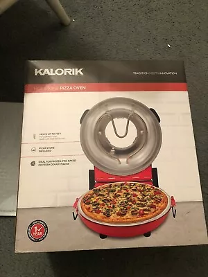 Buy New Kalorik Hot Stone Pizza Oven Red PZM 43618 R • 130$