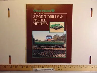 Buy Vintage Great Plains 3 Point Drills & No-Till Hitches Sales Brochure • 14.99$