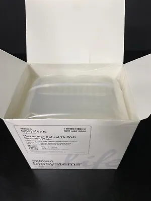Buy Applied Biosystems Assay Microplate MicroAMP Optical 96 Well Lot Of 20 Plates • 96$