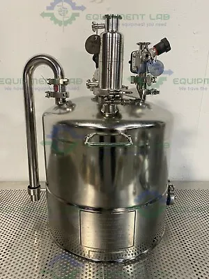 Buy Alloy Products 45 Liter Stainless Steel Reactor 50 PSI W/ Bottom Drain & Valves • 1,040$