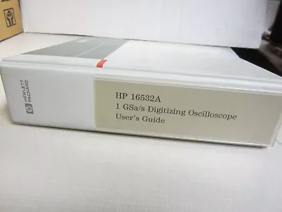Buy HP 16532A, 1 GSa/s Digitizing Oscilloscopes User's Guide • 20$