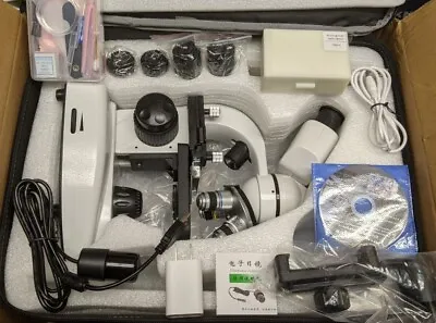 Buy AS IS - FOR PARTS - W/ USB Camera 40X-2500X Binocular Lab Compound MicroscopeLED • 59.99$