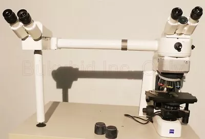 Buy Zeiss AXIO Scope A1 Microscope With Observer Arm, 100x, 40x, 10x 5X Objectives • 6,399.99$