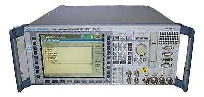 Buy R&s Cmu 200 Universal Radio Tester 1100.0008.02 Cmu200 Rohde & Schwarz Options • 2,150$