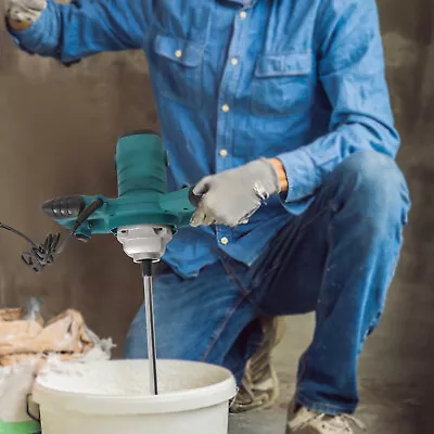 Buy 6 Gears Electric Concrete Cement Mixer Handheld Plaster Grout Paint Mortar Mixer • 46$