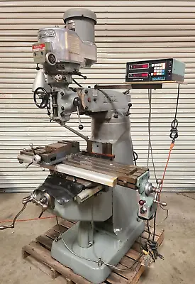 Buy Bridgeport  Series I Vertical Mill Milling Machine 2 HP 9x48 Table Single Phase • 6,995$