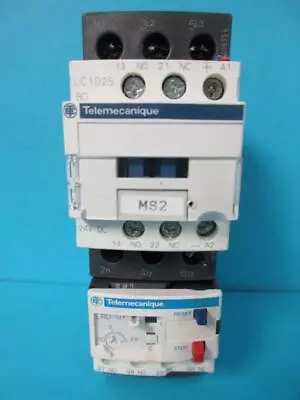 Buy Schneider Electric Square D Telemmanique LC1D25 Contactor W/Overload Relay LRD07 • 29.99$