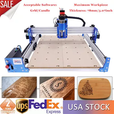 Buy Industrial 3-Axis 4040 Wood Carving Milling CNC Router Engraver Cutting Machine • 413.96$