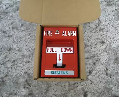 Buy New Siemens / RSG RMS1T RMS-1T Fire Alarm Manual Pull Station Free Shipping • 49.99$