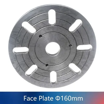 Buy 160mm Lathe Face Plate Slot S/N:10007 For C2/C3/SC2/CX704/G8688/G0765/Compact 9 • 73.81$