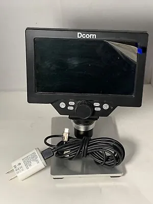 Buy Dcorn Coin Microscope 7  LCD Digital Coin Collection Magnifier W/ 32G Micro SD • 67.50$
