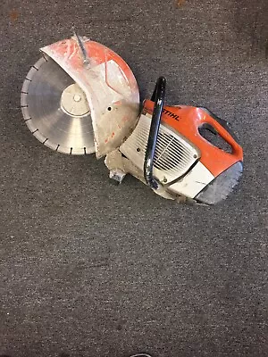 Buy Stihl TS420 Gas Powered Concrete Cut-Off Saw With 14  Blade Guard#43858 (AEX) • 550$