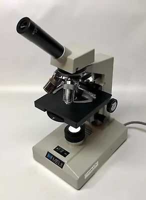 Buy Meiji Techno Monocular Compound Student Microscope With Super Lite, 3 Objectives • 40$