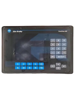 Buy Allen Bradley 2711-B6C2 /B PanelView 600 Operator Interface Panel 240VAC *READ* • 799.99$
