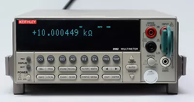 Buy Keithley Tektronix 2002 8.5 Digit Multimeter, Calibrated With Data • 4,800$