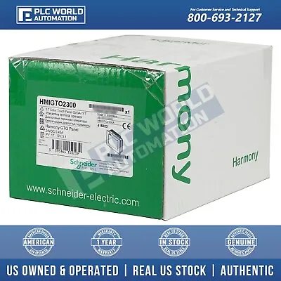 Buy New Sealed Schneider Electric HMIGTO2300 Harmony GTO Advanced Panel, 5.7-inch • 618$