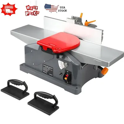 Buy 6  Spiral Benchtop Jointer 10.6-Amp Wood Jointer Machine 9000rpm Stable Tables • 220.49$