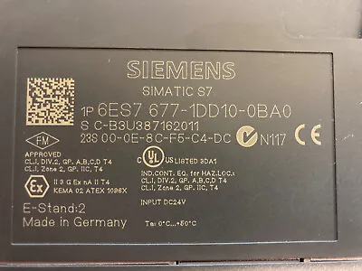 Buy SIEMENS  SIMATIC S7-mEC EC31  6ES7 677-1DD10-0BA0  FS: 02  6ES7677-1DD10-0BA0 • 10,000$