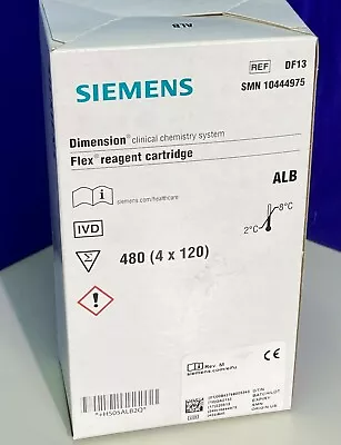 Buy DF13 Siemens Dade Dimension (ALB)  Albumin Kit (480 Tests/Kit)  • 75$