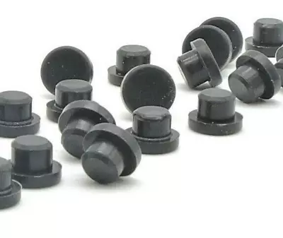 Buy 3/8” Rubber Hole Plugs  5/8  OD  Compression Push In Stem Bumper   12 Per Pack • 12.91$