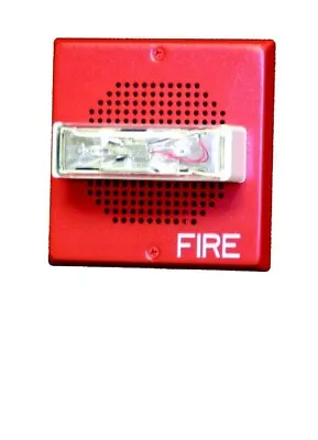 Buy Siemens SET-HMC-R ET HI MULTI-CANDELA RED Fire Speaker Strobe • 70$