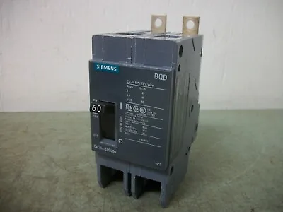 Buy Siemens Bqd Circuit Breaker Bqd260 60amp 480volt 2pole • 49.99$