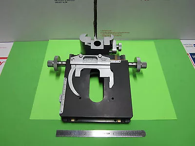 Buy Microscope Part Reichert Austria Zetopan Stage Slide Micrometer As Pictured B#29 • 289$