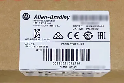 Buy 1 PCS New 1783-US8T Allen Bradley Stratix2000 Ethernet Switch Unman • 197.96$