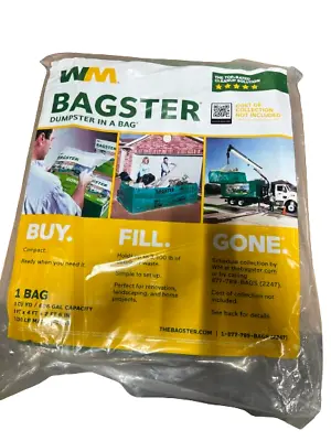 Buy Bagster 3CUYD Dumpster In A Bag - Brand New- Efficient Waste Removal Solution • 36.88$
