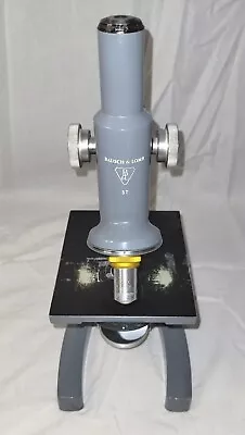 Buy Vintage Bausch & Lomb ST Microscope W/10X & 43X Objectives - Fully Functional! • 39.99$