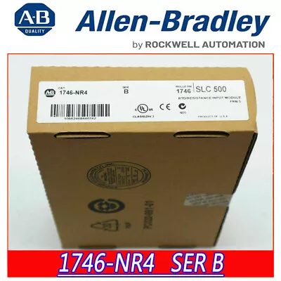 Buy 100% New Sealed Allen Bradley 1746-NR4 SER B SLC 500 RTD Resistance PLC Module • 285$