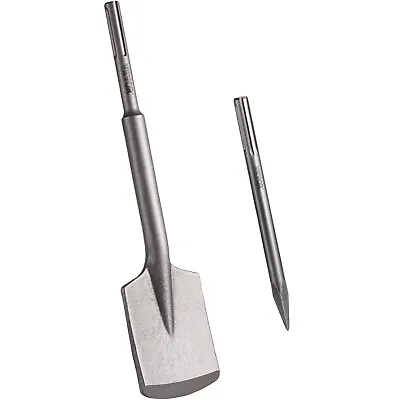 Buy VEVOR Clay Spade Scoop Shovel Bit SDS Max Jack Hammer Chisel Bits W/ 2 Chisels • 36.79$