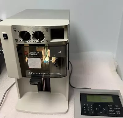 Buy Beckman Coulter Z2 Particle Count & Size Analyzer 6605700 W/ Keyboard Controller • 1,350$