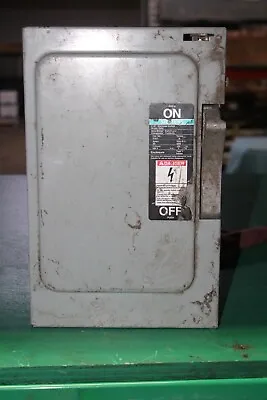 Buy Siemens F-351 Series A Type 1 30A 3 Pole Fused Disconnect Switch #3070FML-H14 • 35$