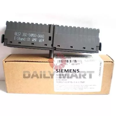 Buy SIEMENS NEW 6ES7 392-1AM00-0AA0 Simatic S7-300 Front Connector Screw Cont 40-Pin • 23.96$
