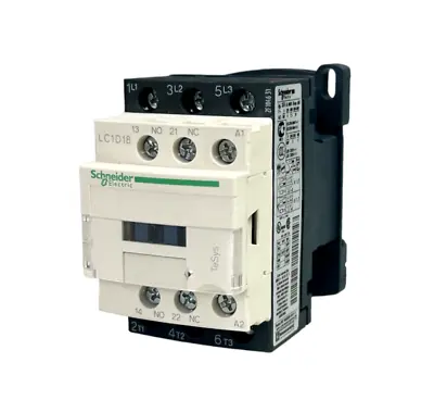 Buy Schneider Electric LC1D18G7 TeSys IEC Contactor New No Box • 74.99$