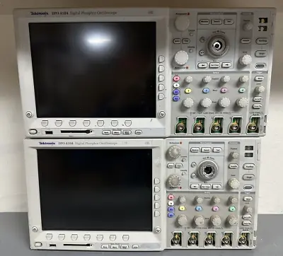Buy Lot Of (2) Tektronix DPO4104 1GHz 4 Channel 5GS/s Oscilloscopes *PARTS* • 4,500$