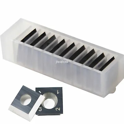 Buy 10 Pack Indexable 15mm Carbide Insert For Grizzly H9893 - 15 X 15 X 2.5mm - R100 • 25.87$