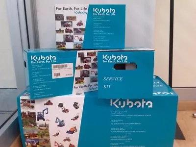 Buy Genuine Kubota Filter Kit To Suit KX015/16/18/19-4 Digger W21CK00033 • 182.42$